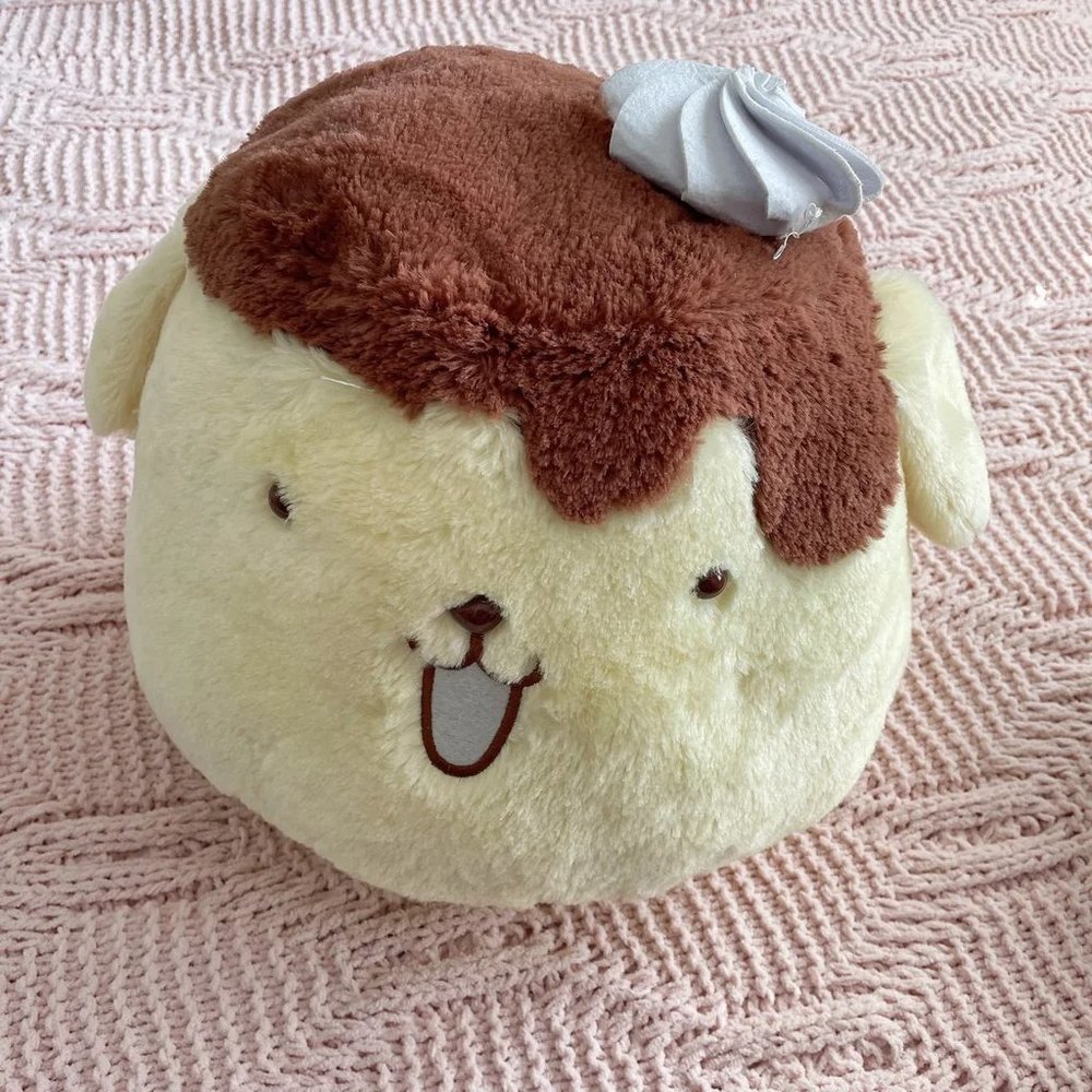 Pompompurin pudding plush